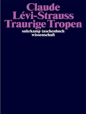 cover image of Traurige Tropen
